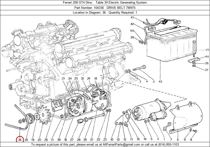 Ferrari Part 104336