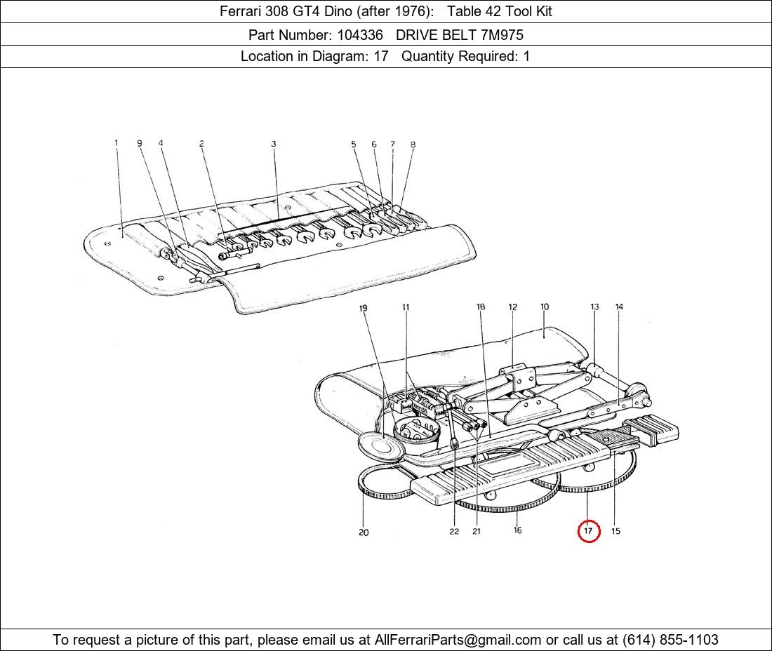 Ferrari Part 104336