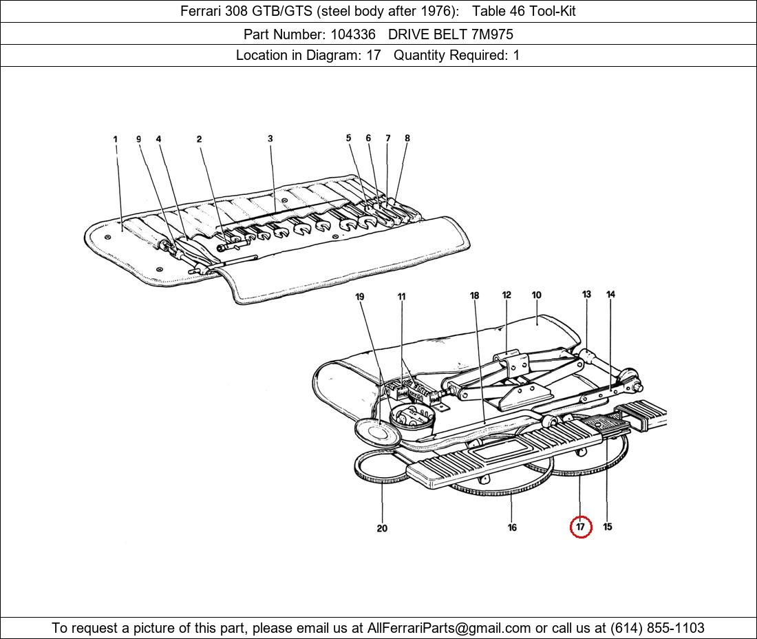 Ferrari Part 104336