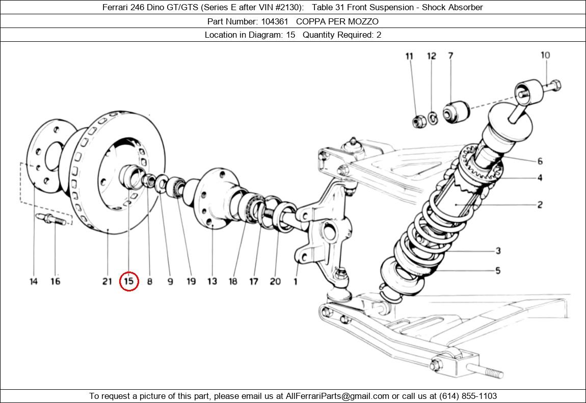 Ferrari Part 104361