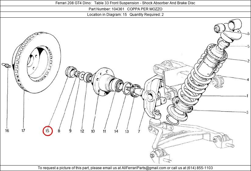 Ferrari Part 104361