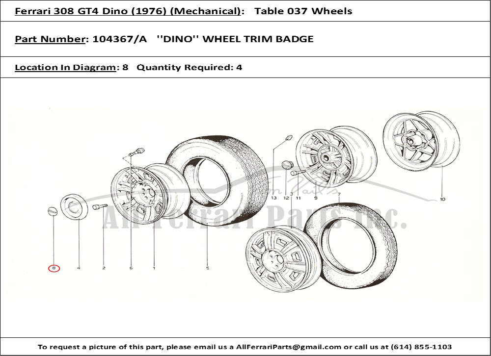 Ferrari Part 104367