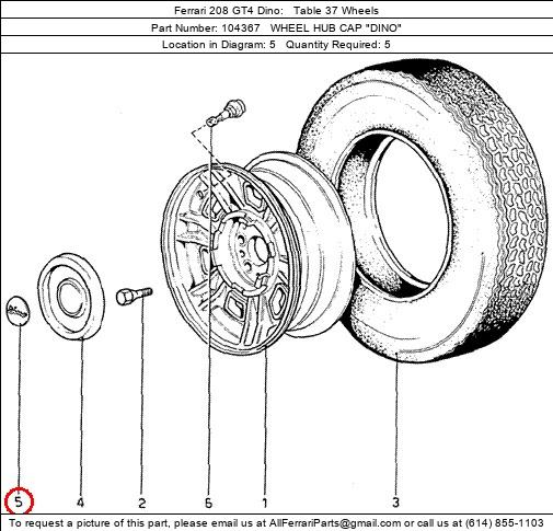 Ferrari Part 104367