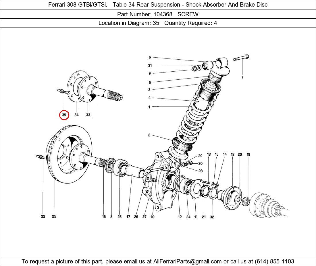 Ferrari Part 104368