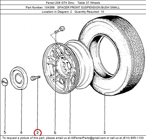 Ferrari Part 104369