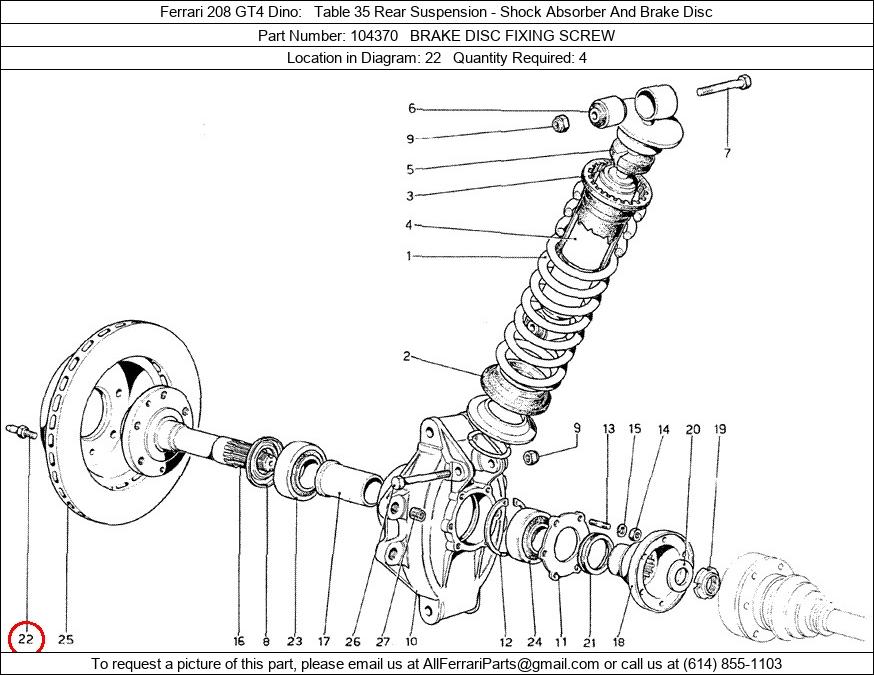 Ferrari Part 104370