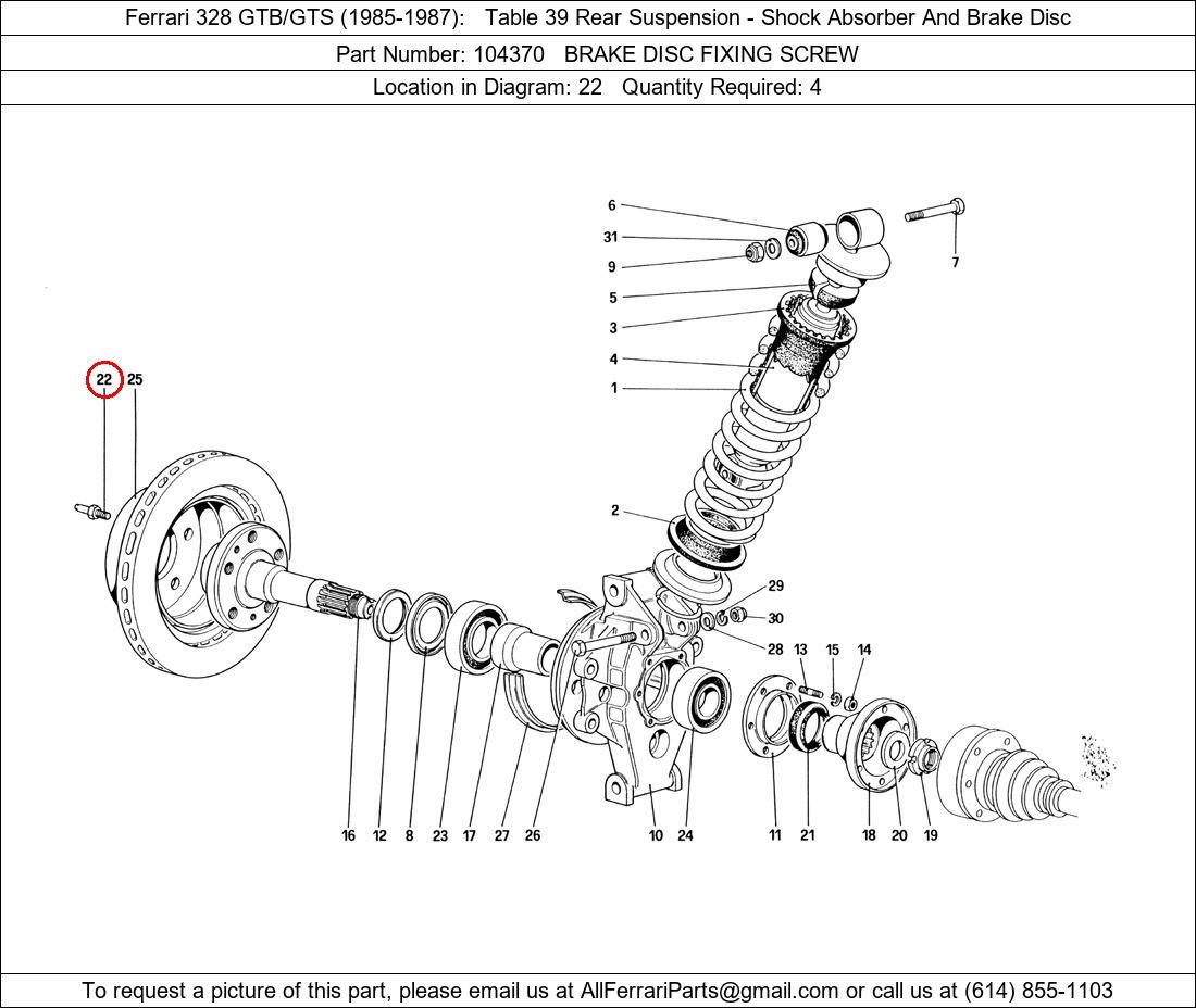 Ferrari Part 104370