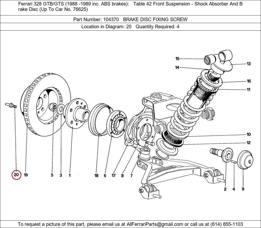 Ferrari Part 104370