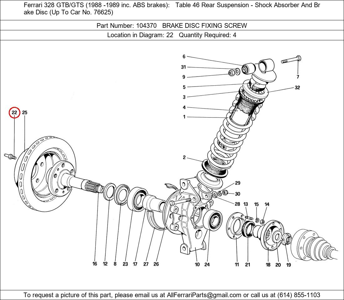 Ferrari Part 104370