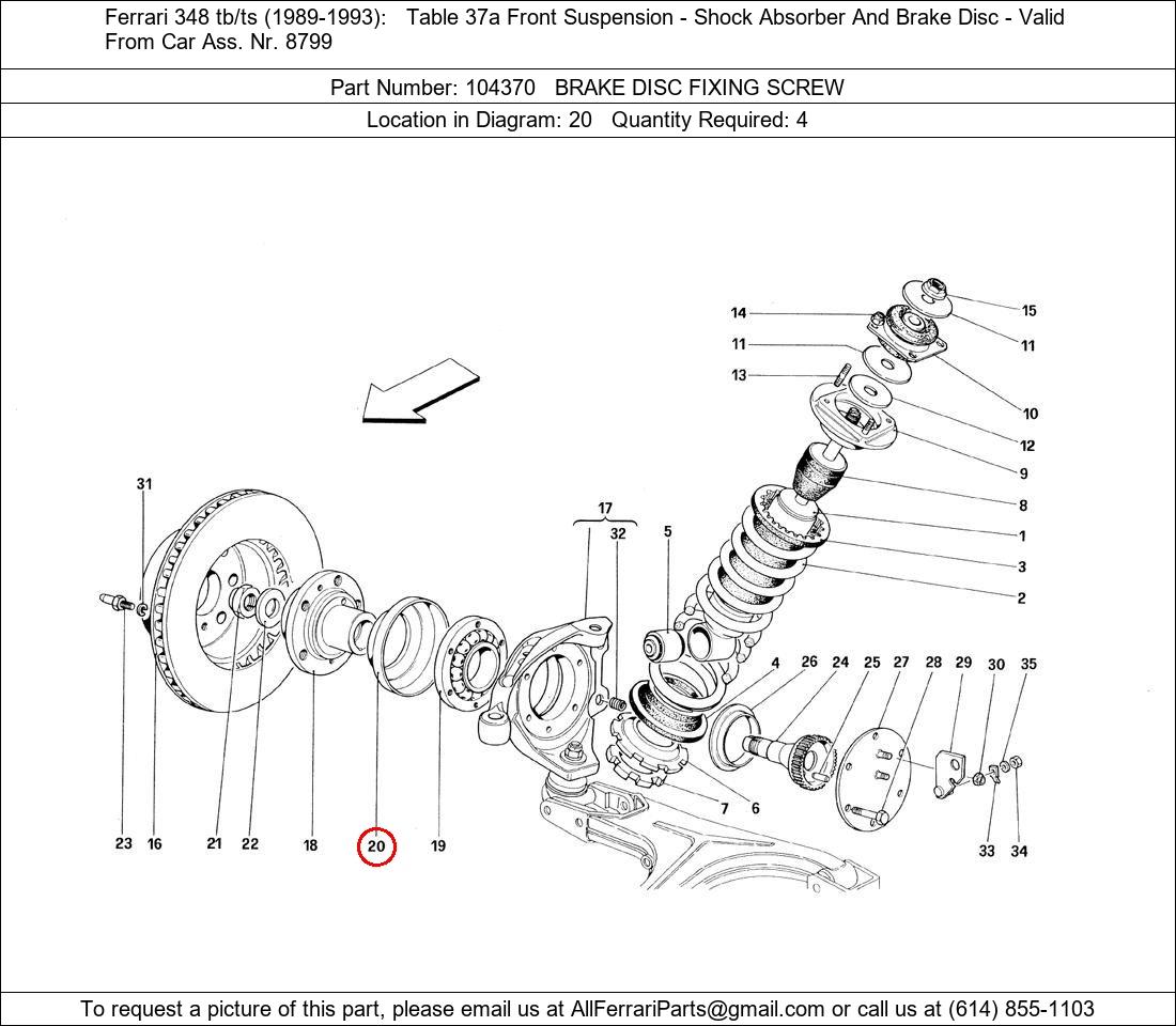 Ferrari Part 104370