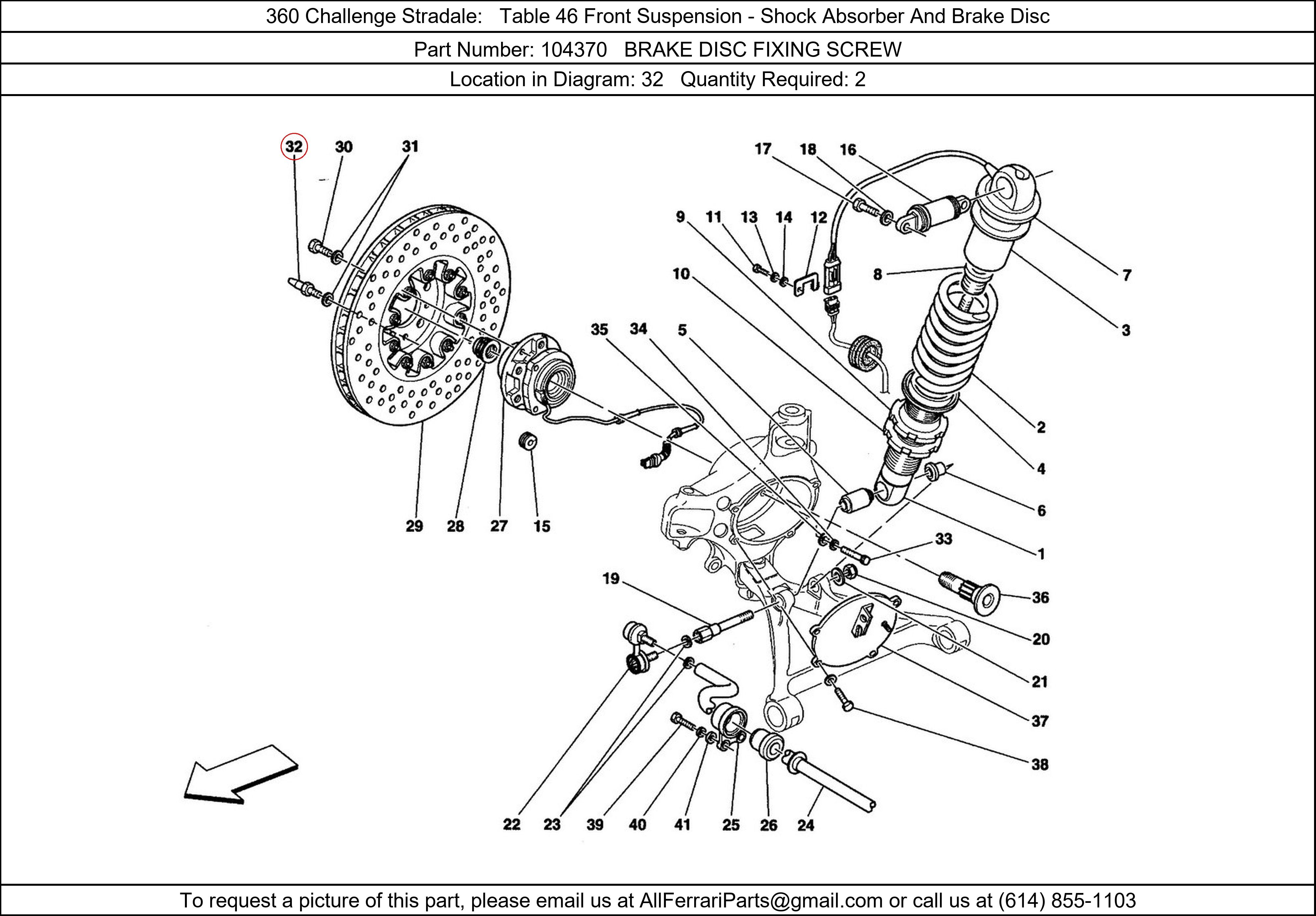 Ferrari Part 104370