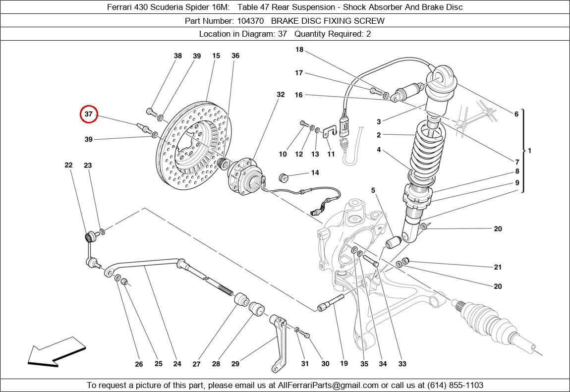 Ferrari Part 104370