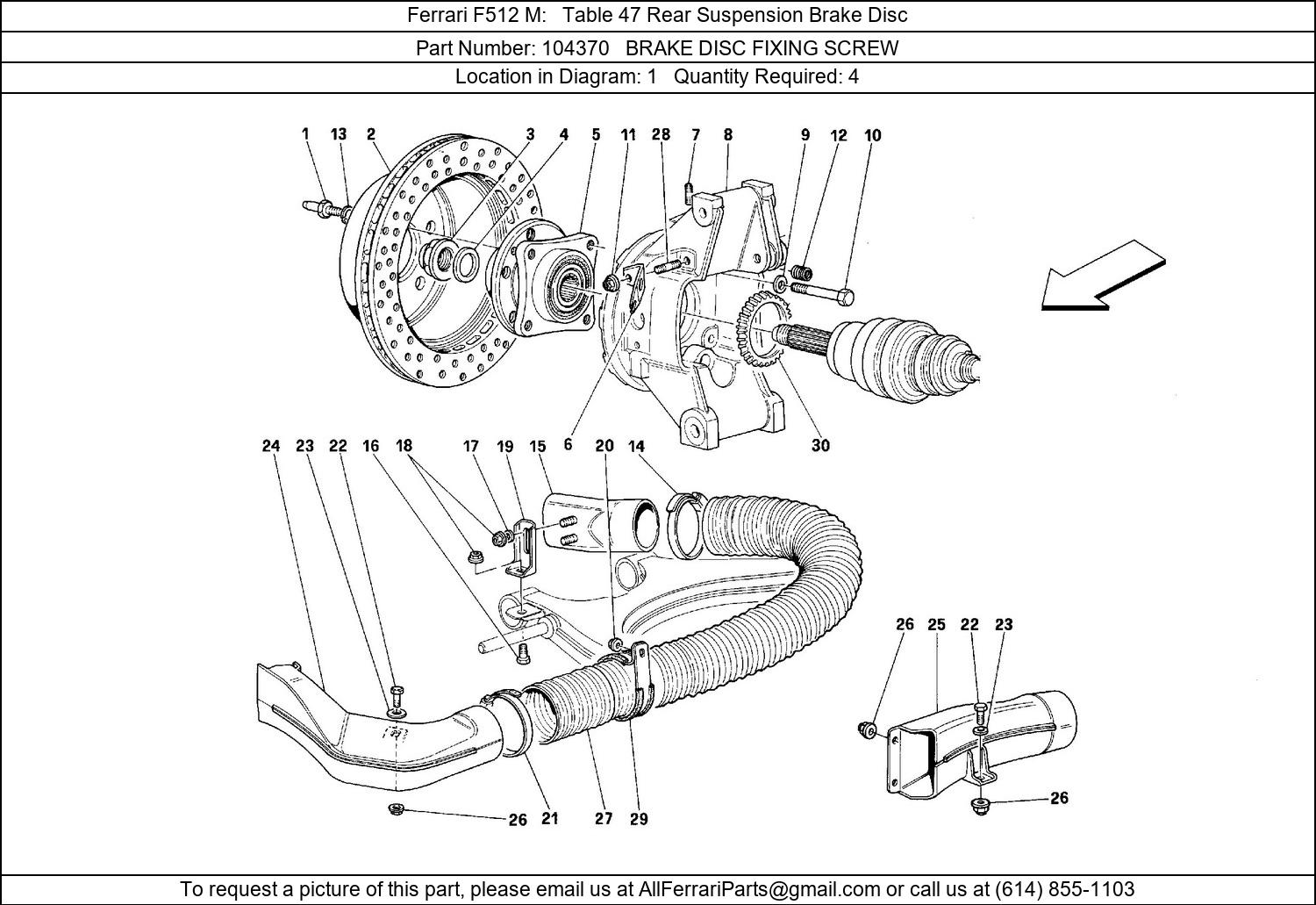 Ferrari Part 104370