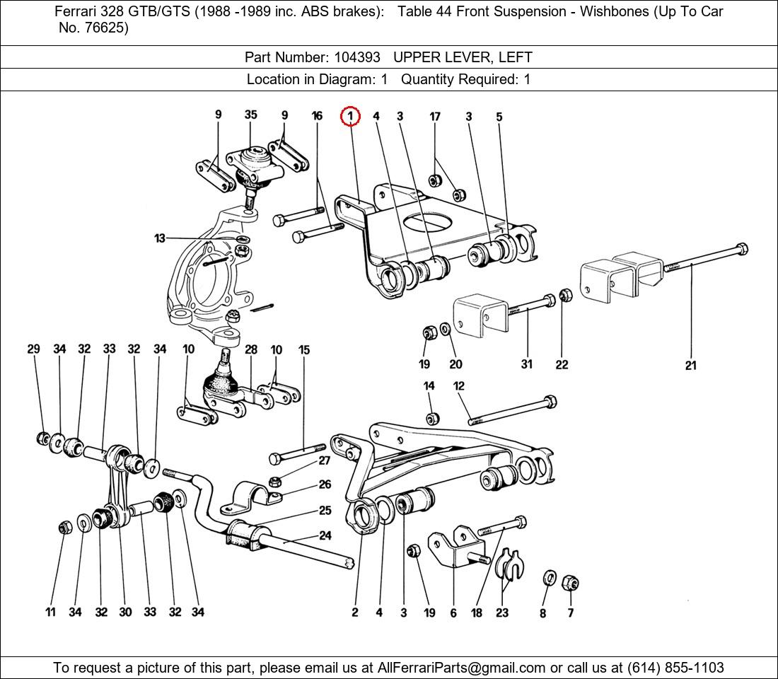 Ferrari Part 104393