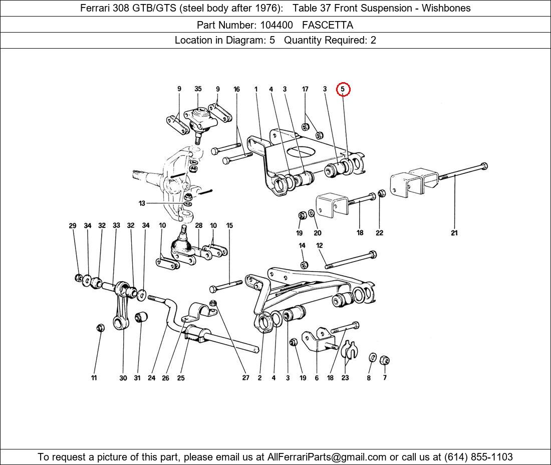 Ferrari Part 104400