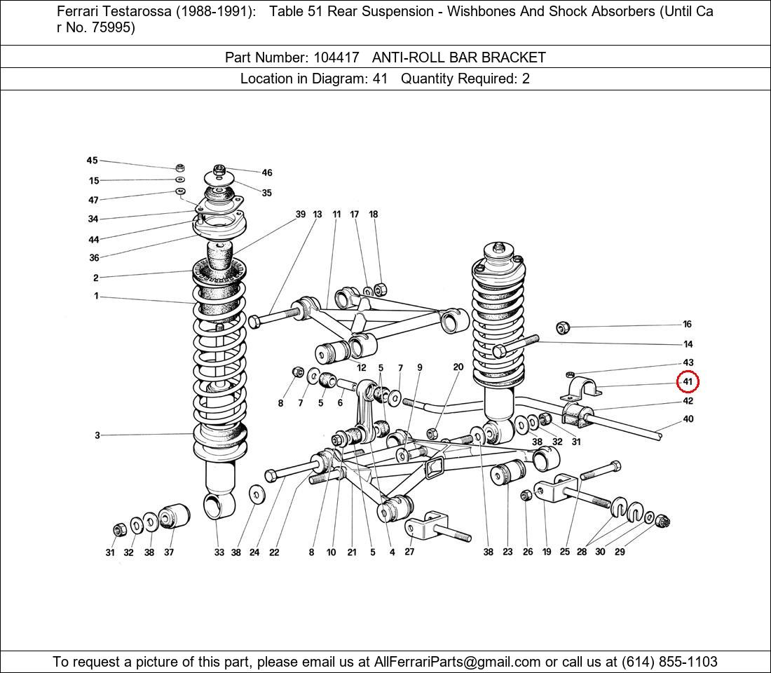 Ferrari Part 104417