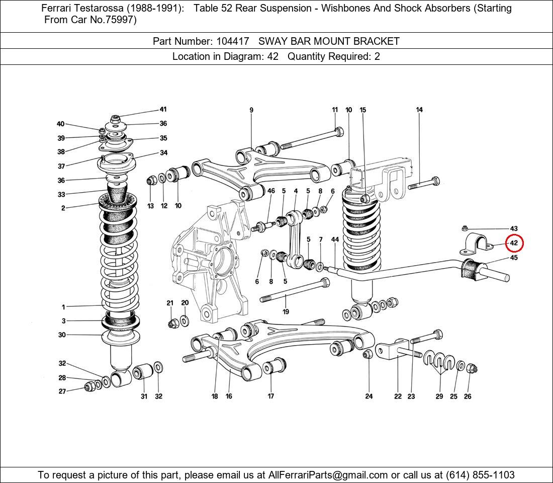 Ferrari Part 104417