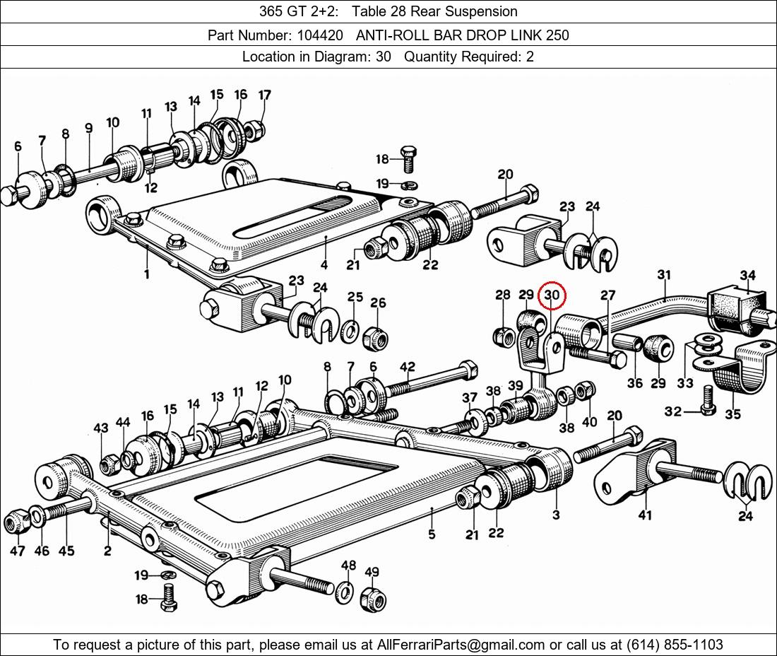 Ferrari Part 104420