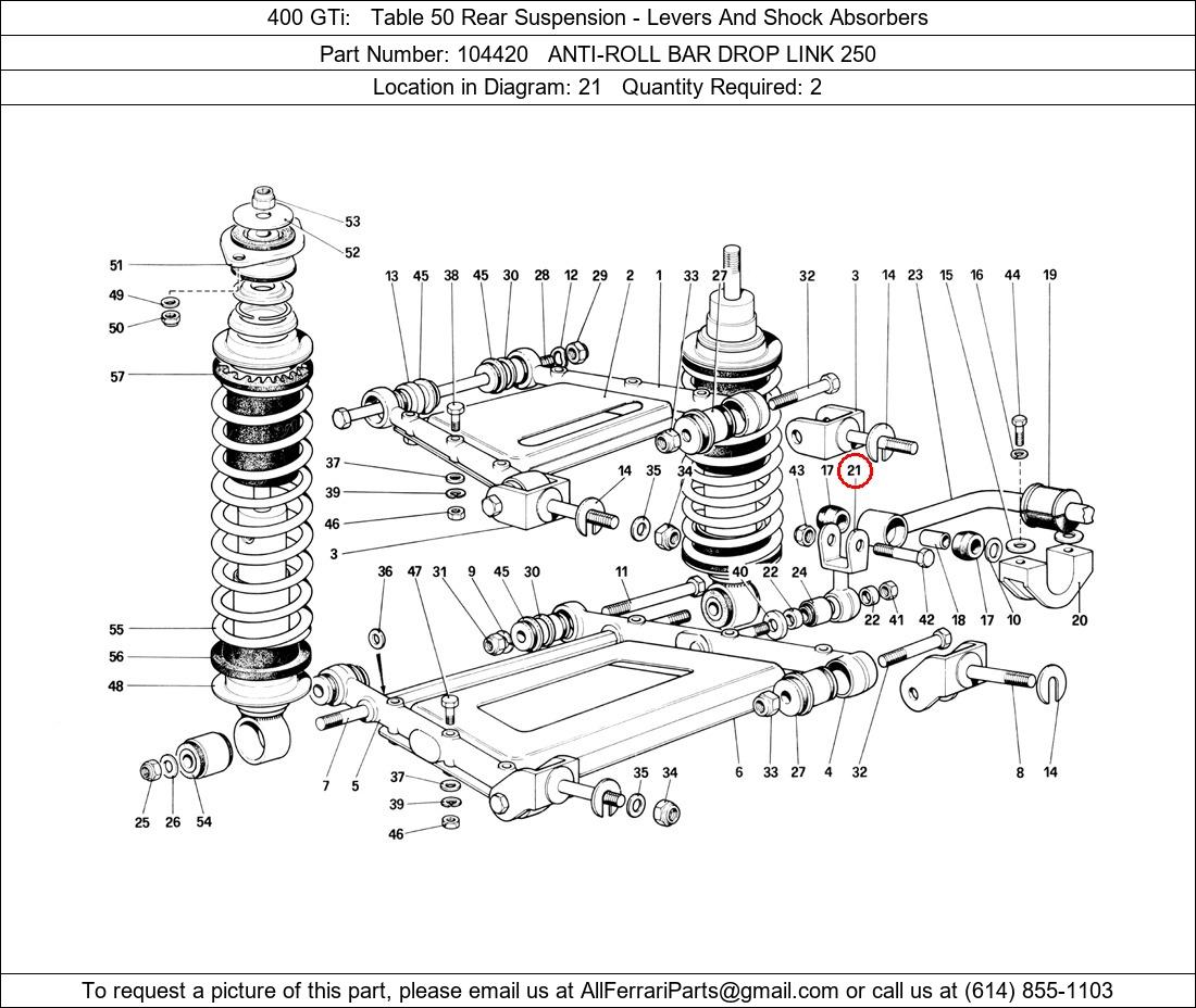 Ferrari Part 104420