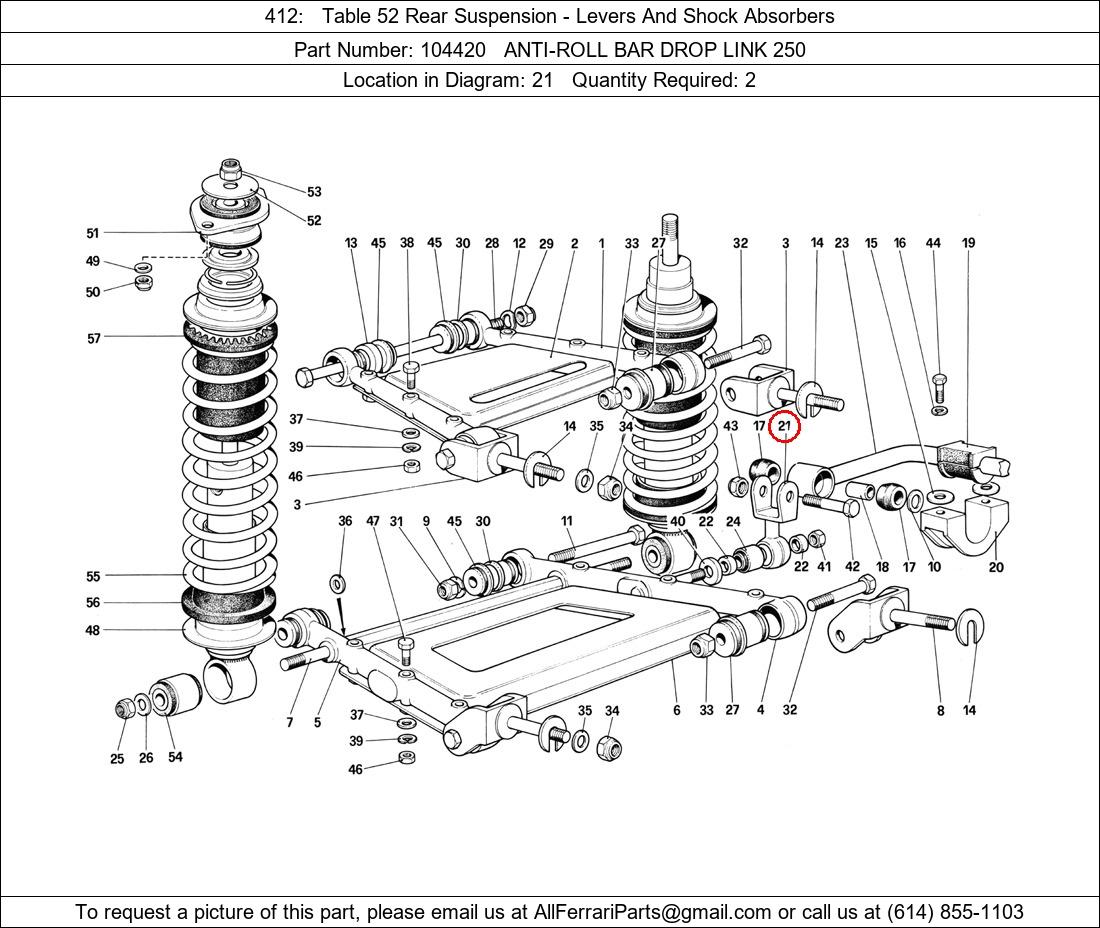 Ferrari Part 104420