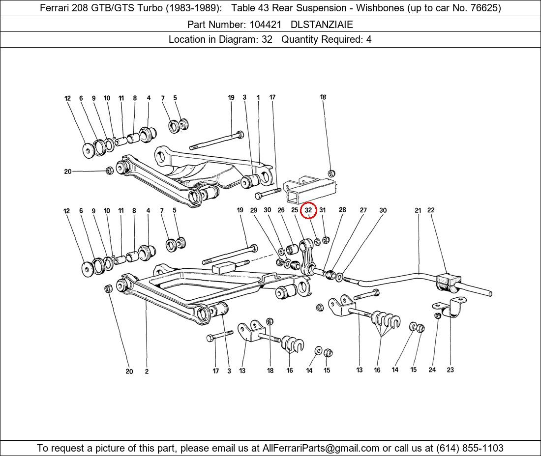 Ferrari Part 104421