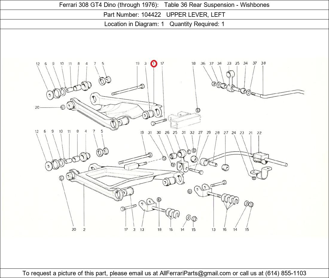 Ferrari Part 104422