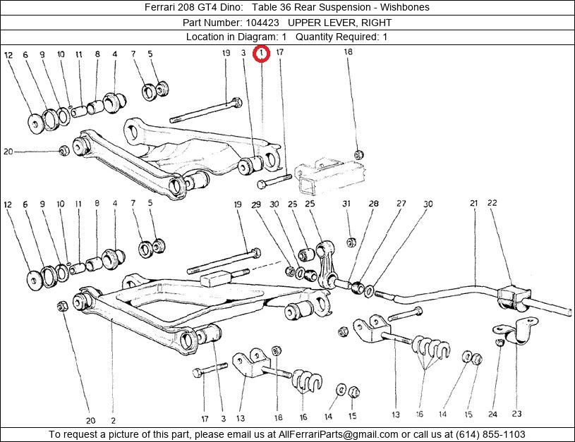 Ferrari Part 104423