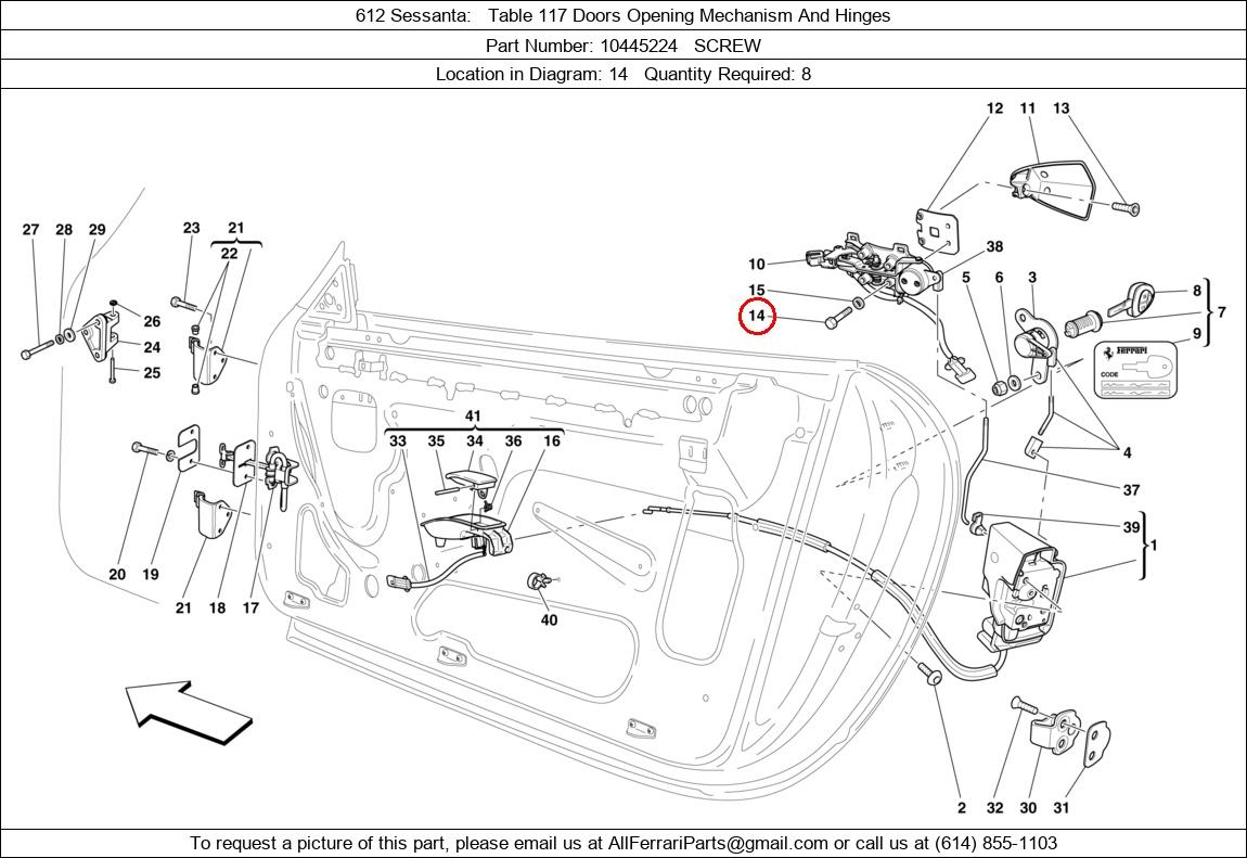 Ferrari Part 10445224