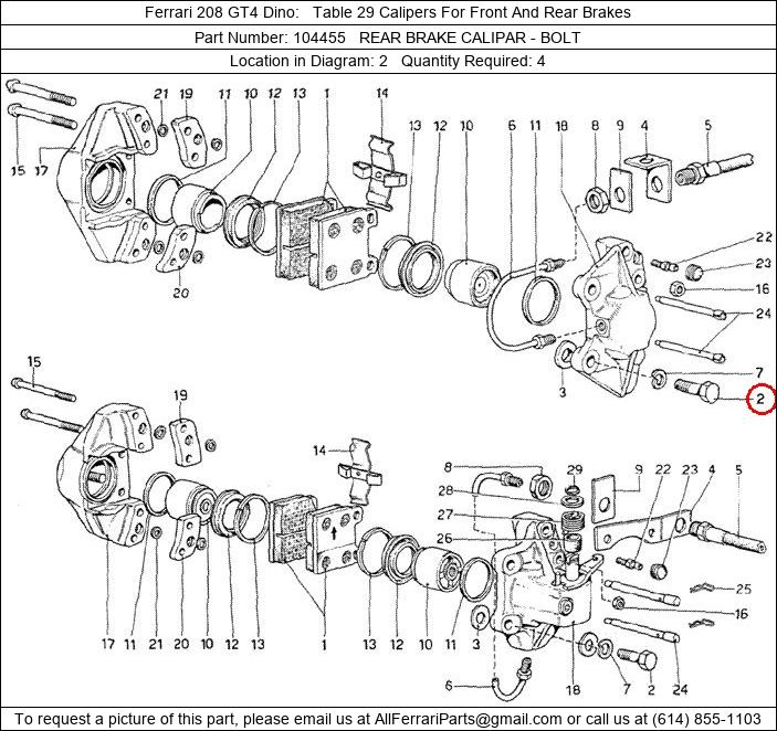 Ferrari Part 104455