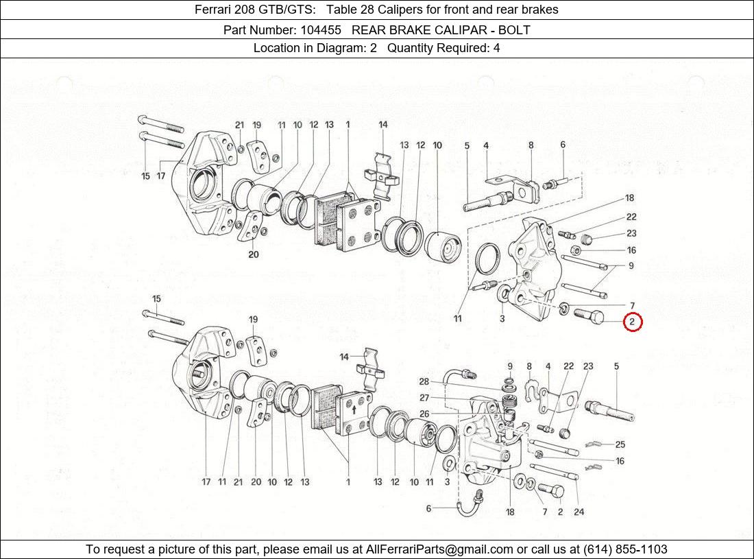 Ferrari Part 104455