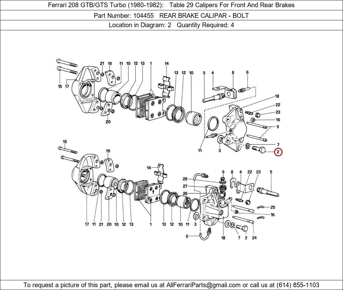 Ferrari Part 104455