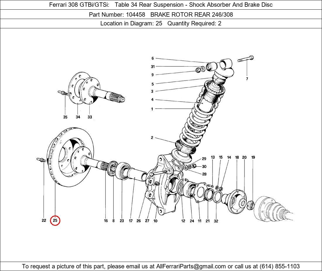 Ferrari Part 104458