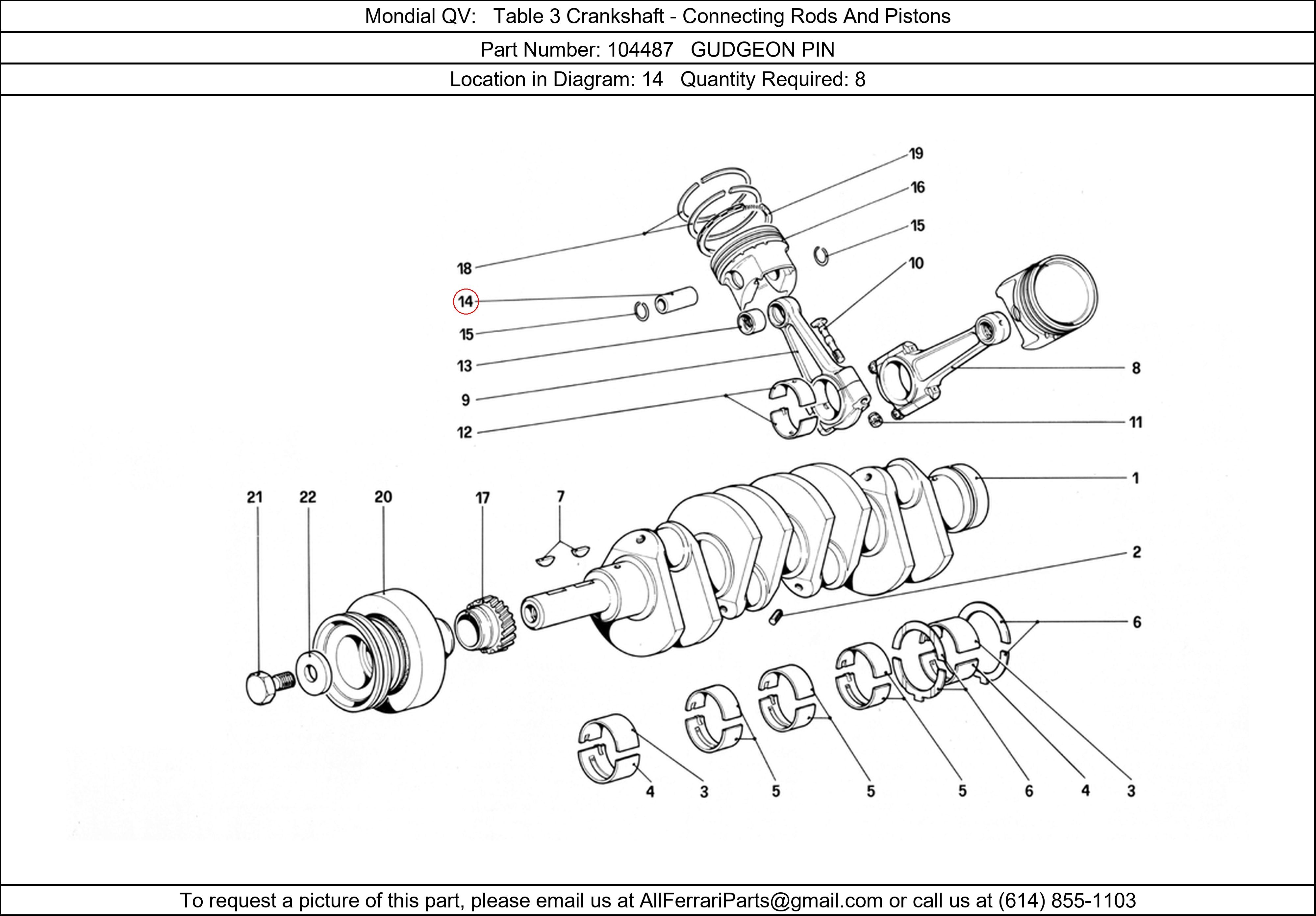 Ferrari Part 104487