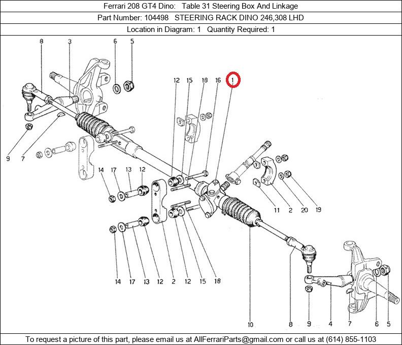 Ferrari Part 104498