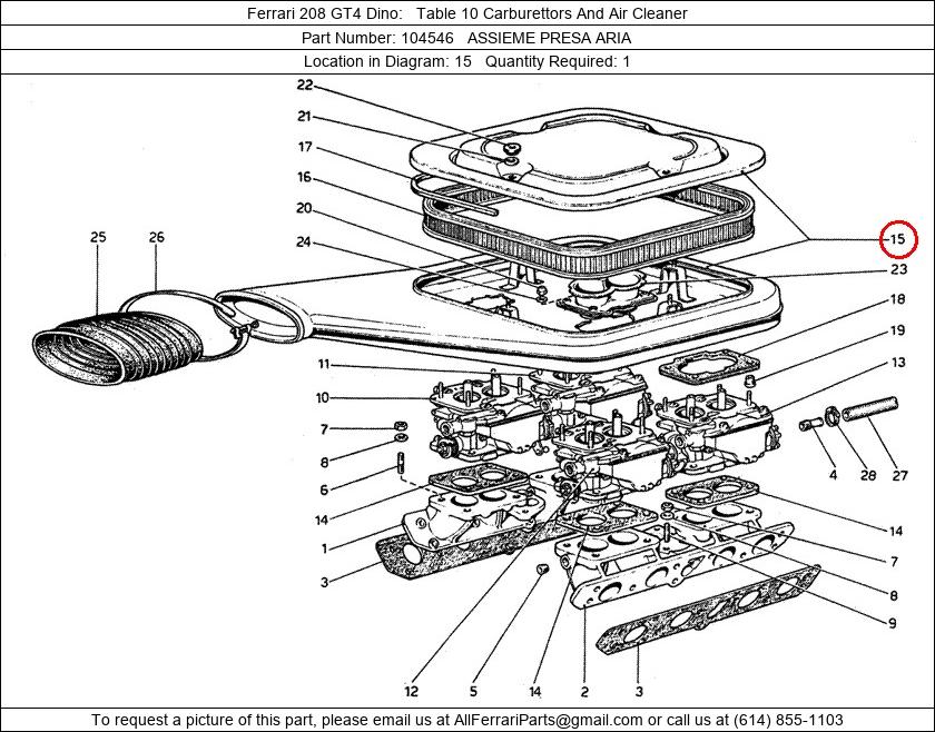 Ferrari Part 104546