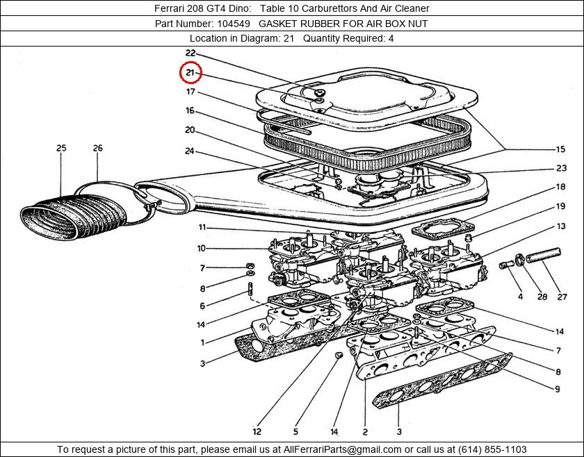 Ferrari Part 104549