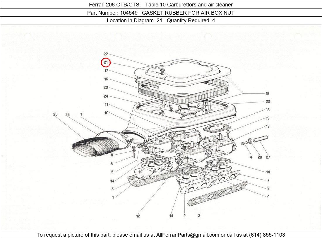 Ferrari Part 104549