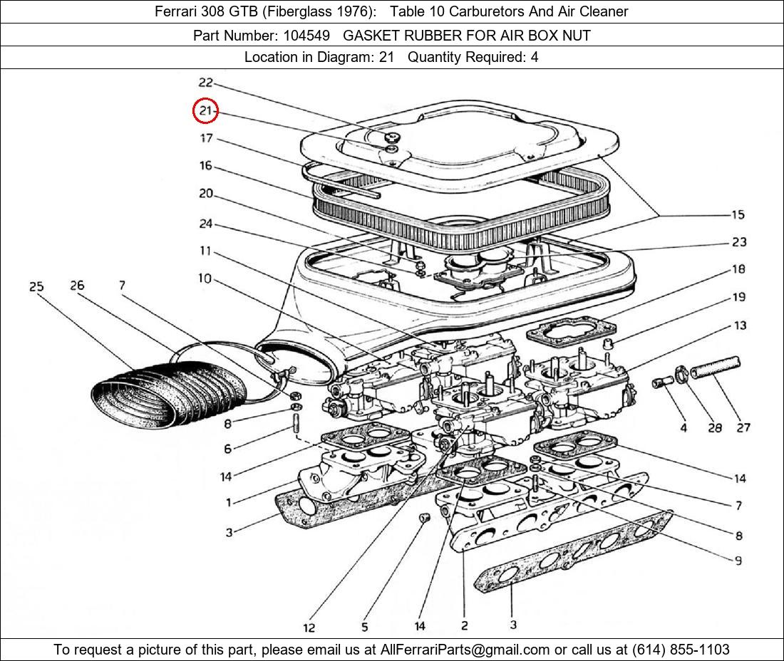 Ferrari Part 104549