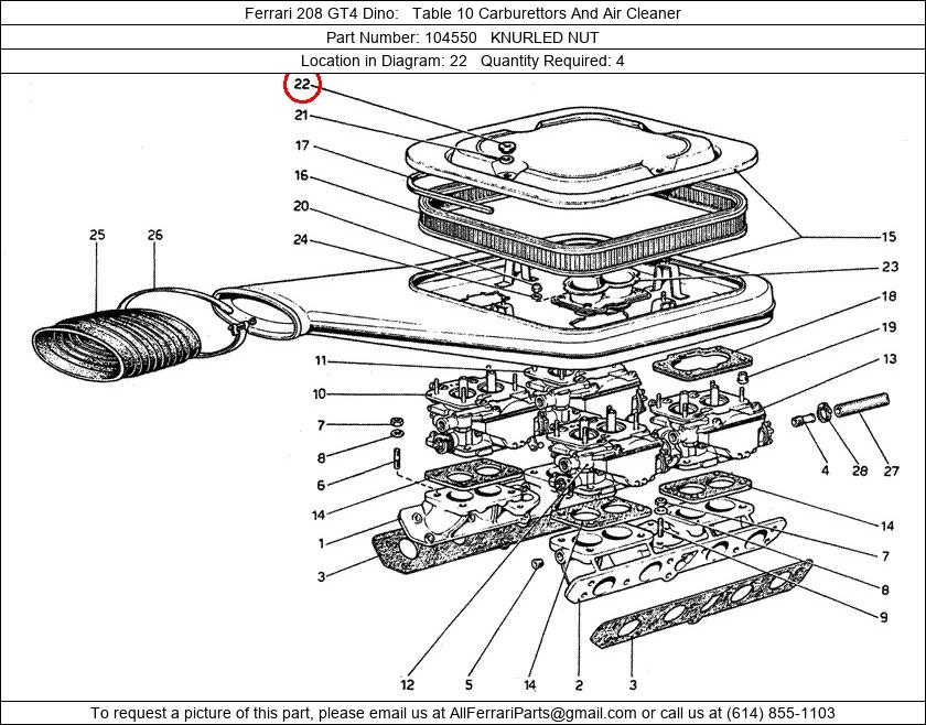 Ferrari Part 104550