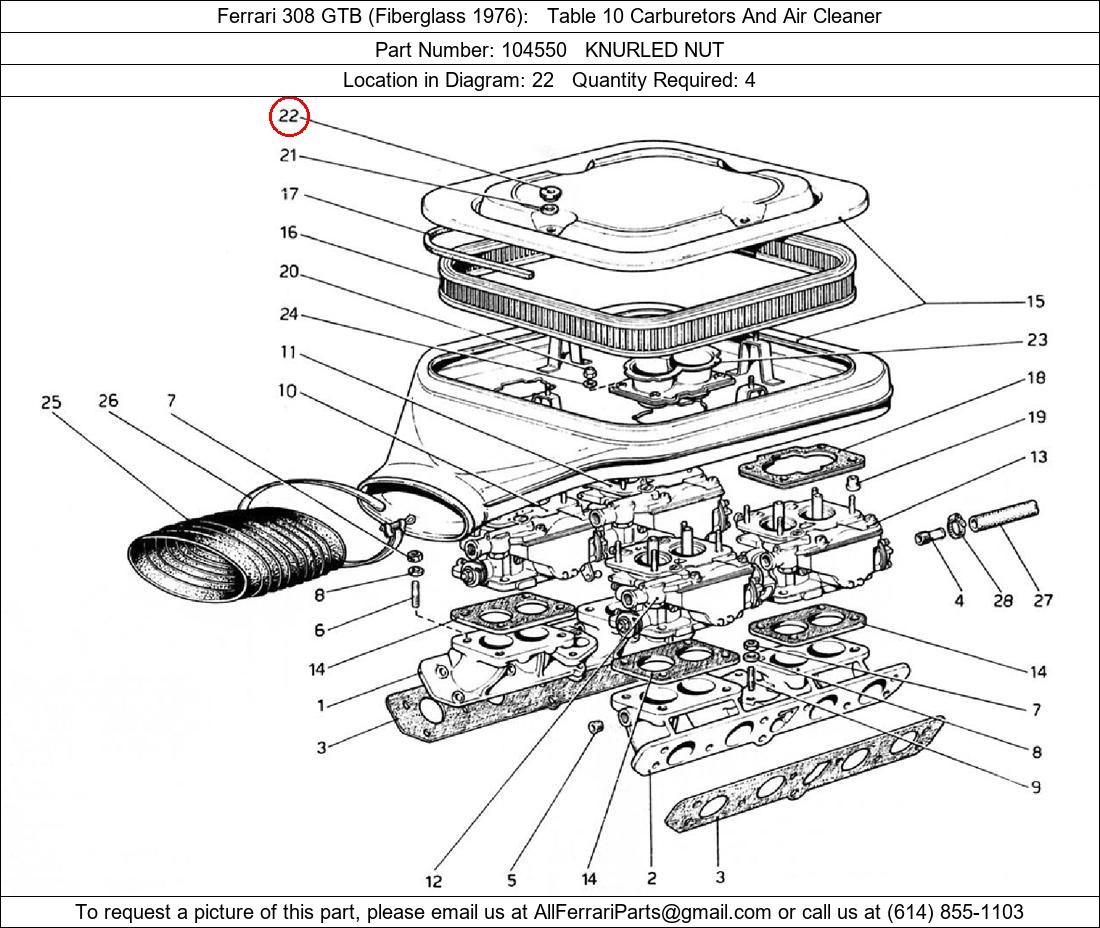 Ferrari Part 104550