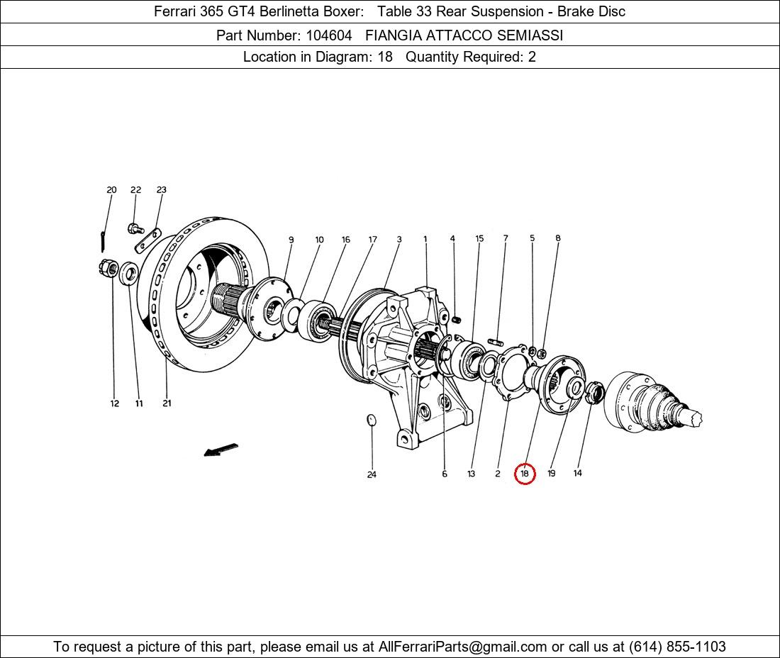 Ferrari Part 104604