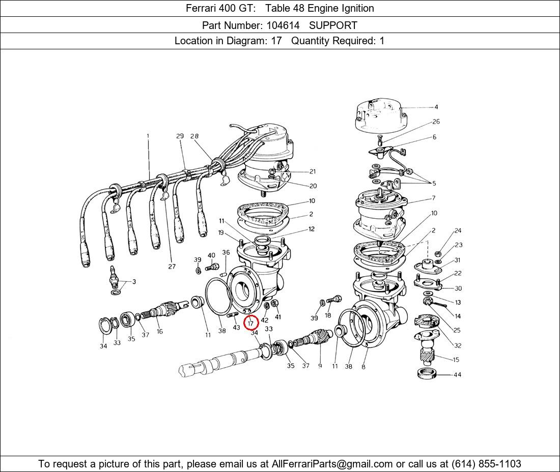 Ferrari Part 104614