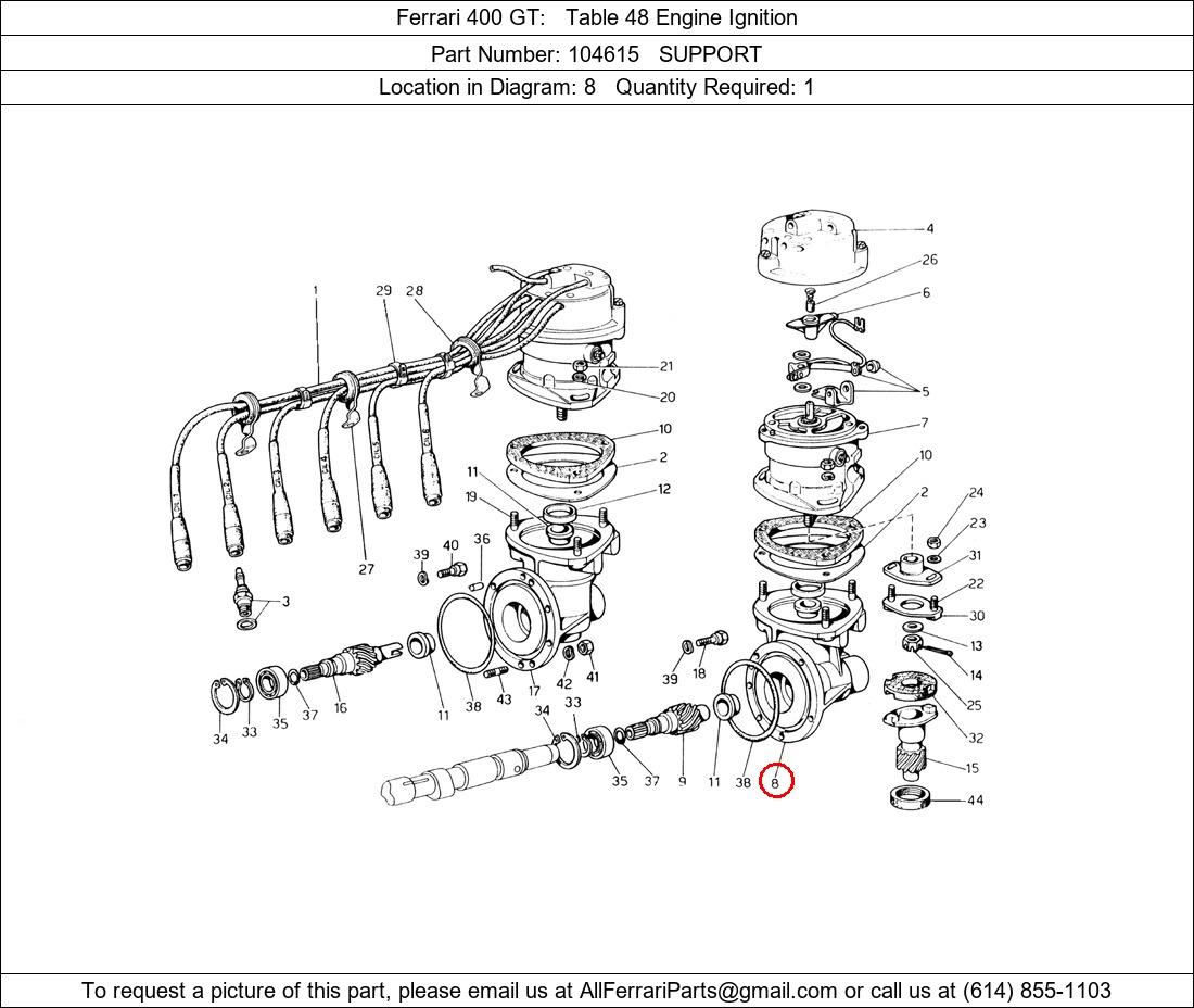 Ferrari Part 104615