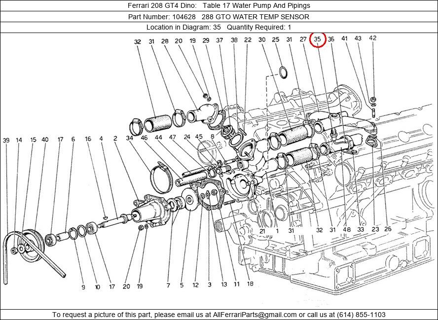 Ferrari Part 104628