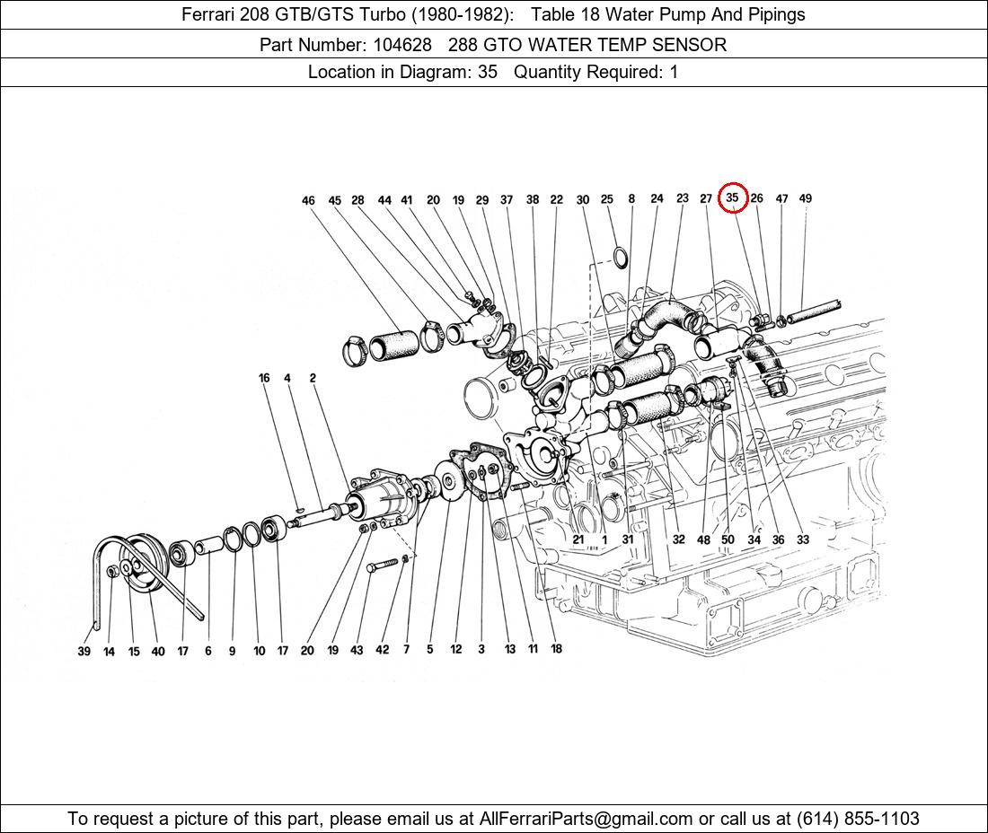 Ferrari Part 104628