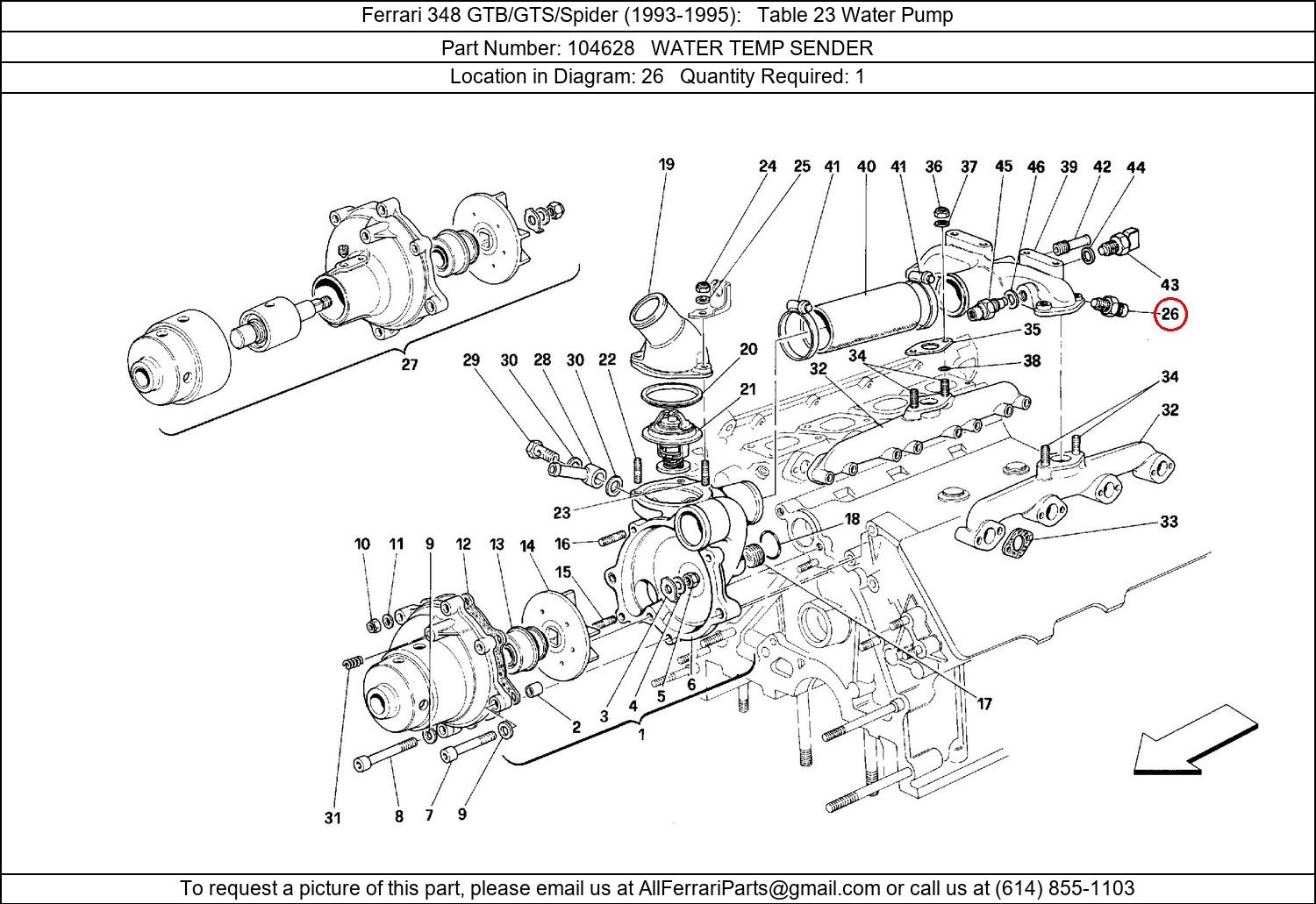 Ferrari Part 104628