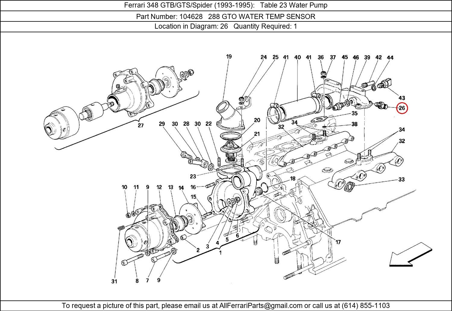 Ferrari Part 104628