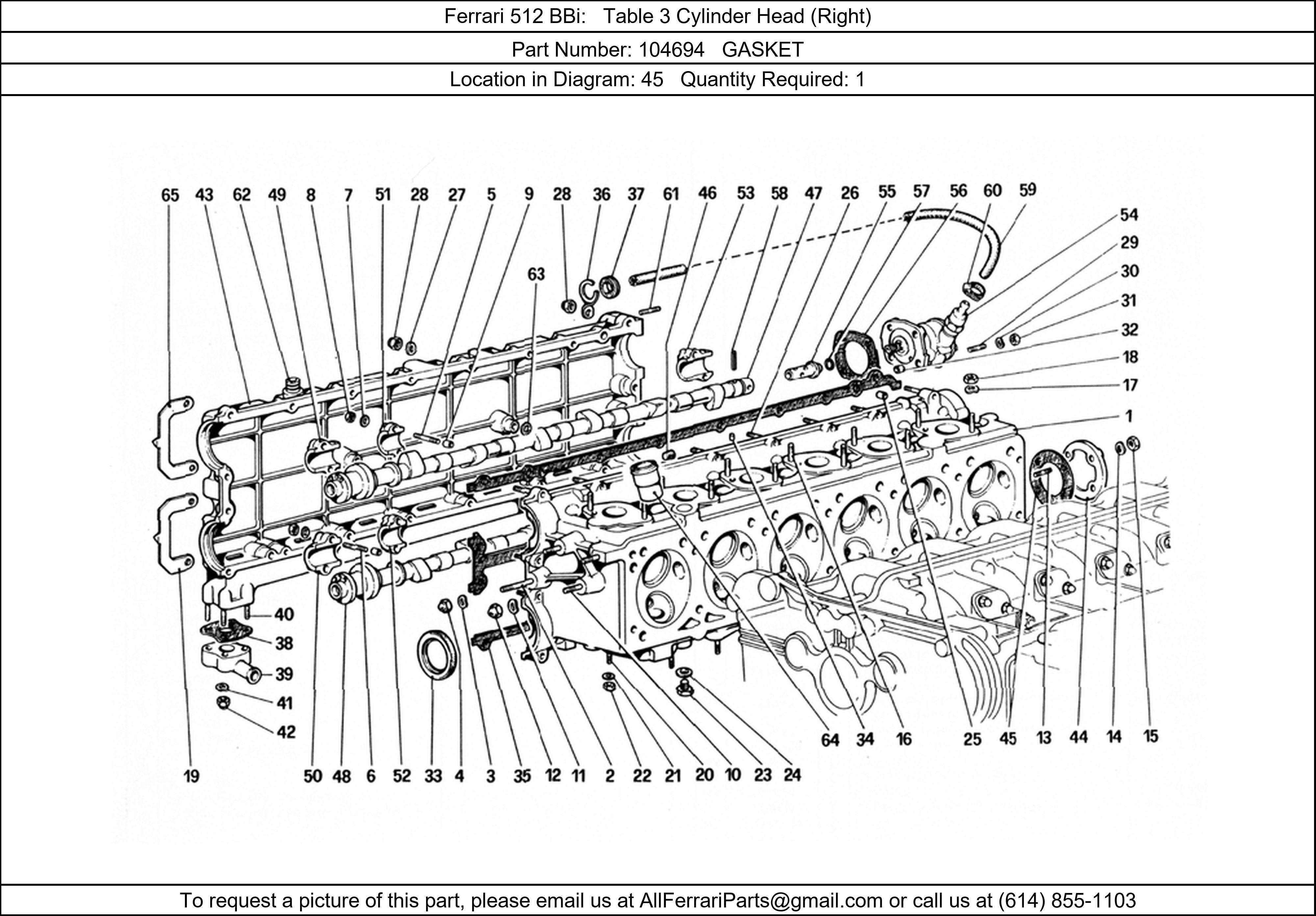 Ferrari Part 104694