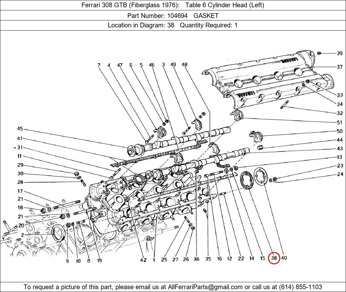 Ferrari Part 104694