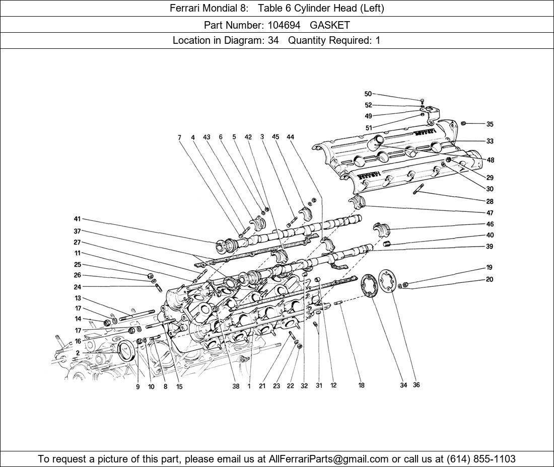 Ferrari Part 104694